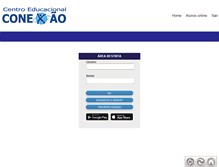 Tablet Screenshot of conexao.souzanet.com.br